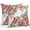 Green Red Off White, variant on Throw Pillow Covers 24x24 Inch Set of 2, Cardinal Bird Waterproof Outdoor Pillow Covers, Winter Poinsettia Berry Pine Cones Floral Decorative Cushion Pillowcases for Couch, Sofa, Bed, Garden, Patio