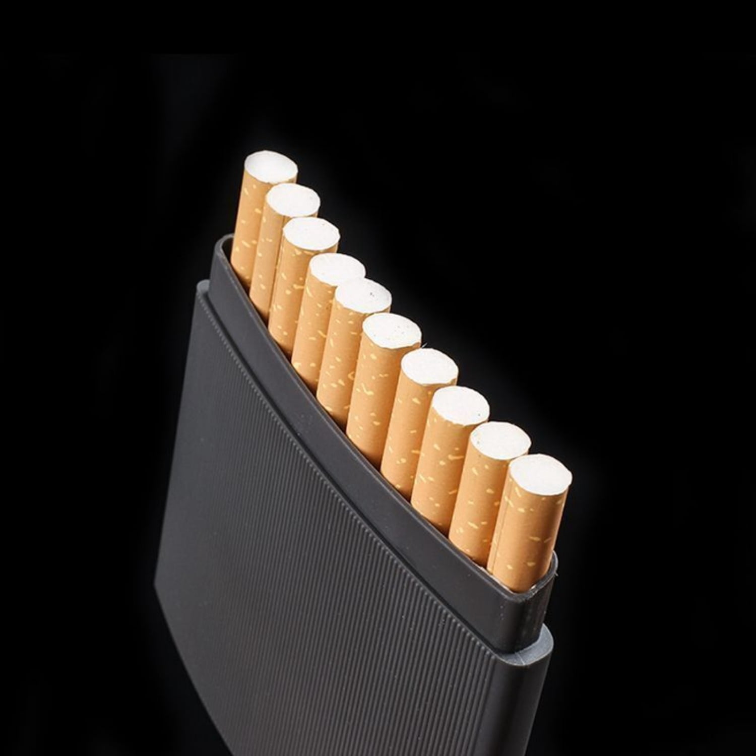 Stainless Steel Cigarette Case Card Slot Holder Non-Slip Ultra-Thin Multi-Purpose Storage Accessories