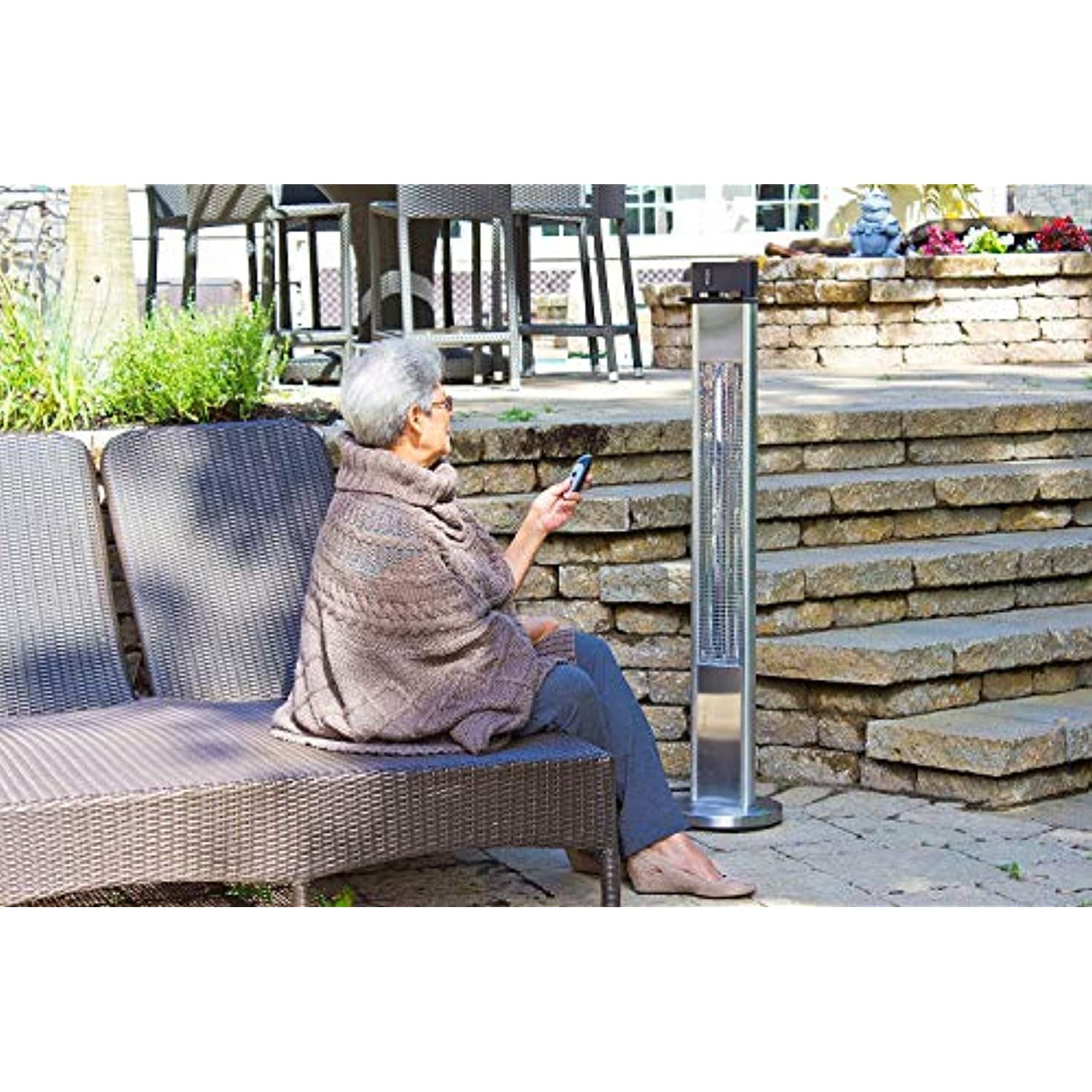 Westinghouse WES31-15110 1500W Freestanding Patio Heater - Walmart.com