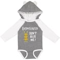 thumbnail image 3 of Inktastic Entomologists Bug White Text Boys or Girls Long Sleeve Baby Bodysuit, 3 of 5