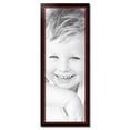 thumbnail image 2 of ArtToFrames 15" x 42" Matte mahogany Diploma Picture Frame, 15x42 inch Brown Wood Poster Frame (WOM-5108), 2 of 7