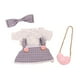 thumbnail image 3 of Ropa para muñeca de peluche, falda con tirantes, accesorios para fotos de muñeca de peluche de 20 cm Rosquilla, 3 of 8