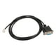 thumbnail image 2 of Cable Adaptador Serie DB9 A RJ11, Cable Adaptador DB9 A RJ11 Conector De Carcasa Metálica Profesional De 5,9 Pies Para Rojo, 2 of 7