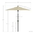 thumbnail image 5 of California Umbrella 7.5' Patio Umbrella in Beige, 5 of 5