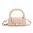 Khaki, variant on Women Small Purse PU Leather Messengers Bag Trendy Shoulder Bag Evening Handbag All-Matching Crossbody Bag