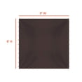 thumbnail image 3 of COVERS&ALL Outdoor Universal Replacement Shade Cover for Canopy Pergola 12 Oz - 100% Waterproof & Weather Resistant Pergola Cover for Patio Porch Deck Balcony with Grommets (8' H x 9' W, Coffee), 3 of 7