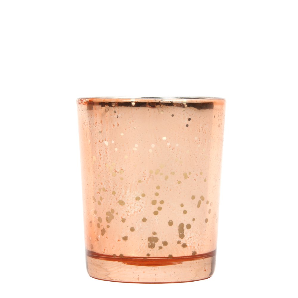 Way to Celebrate Rose Gold Filled Votives, 12 Piece