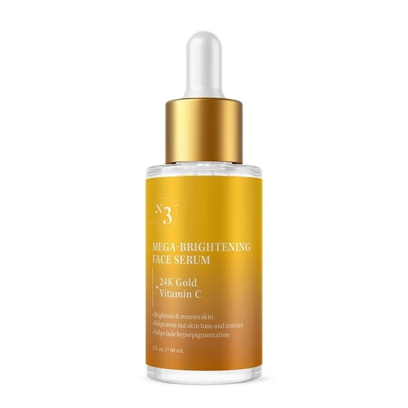 Serum facial N°3 Beauty mega-brightening 24K gold + vitamin C 60 ml