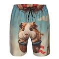 thumbnail image 3 of Fotbe Hot Air Balloon Guinea Pig Trajes de Baño Estampados para Hombre, Shorts de Verano de Secado Rápido, Ropa de Playa, Bañadores-X-Large, 3 of 6