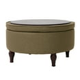 thumbnail image 5 of Abble 32" Tufted Round Storage Cocktail Ottoman, 5 of 9