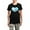 With Gray Camo Pant, variant on CafePress - Panda Balloon Women's Dark Pajamas - Women's Short Sleeve Print T-Shirt and Pants Dark Cotton Pajama Set