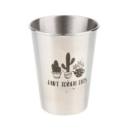 

Metal Juice Water Pint Cups Juice Cup Drinking Cups #C 350ml