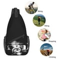 thumbnail image 6 of Tool Band Sling Backpack Travel Hiking Chest Bag Daypack Multipurpose Crossbody Shoulder Bag, 6 of 9