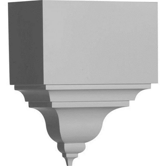 Ekena Millwork MDB05X06BI 11 Po. L x 5.50 Po. x 13.75 Po. H - Raccord pour Profils de Moulure