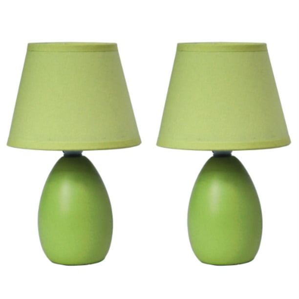 Mini Egg Oval Ceramic Table Lamp, What Is A Spider Style Lamp Shader In Minecraft 1 18 2