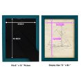 thumbnail image 4 of Sailboat Blueprint III -Framed Print w/glass-Ocean Blue, 4 of 7
