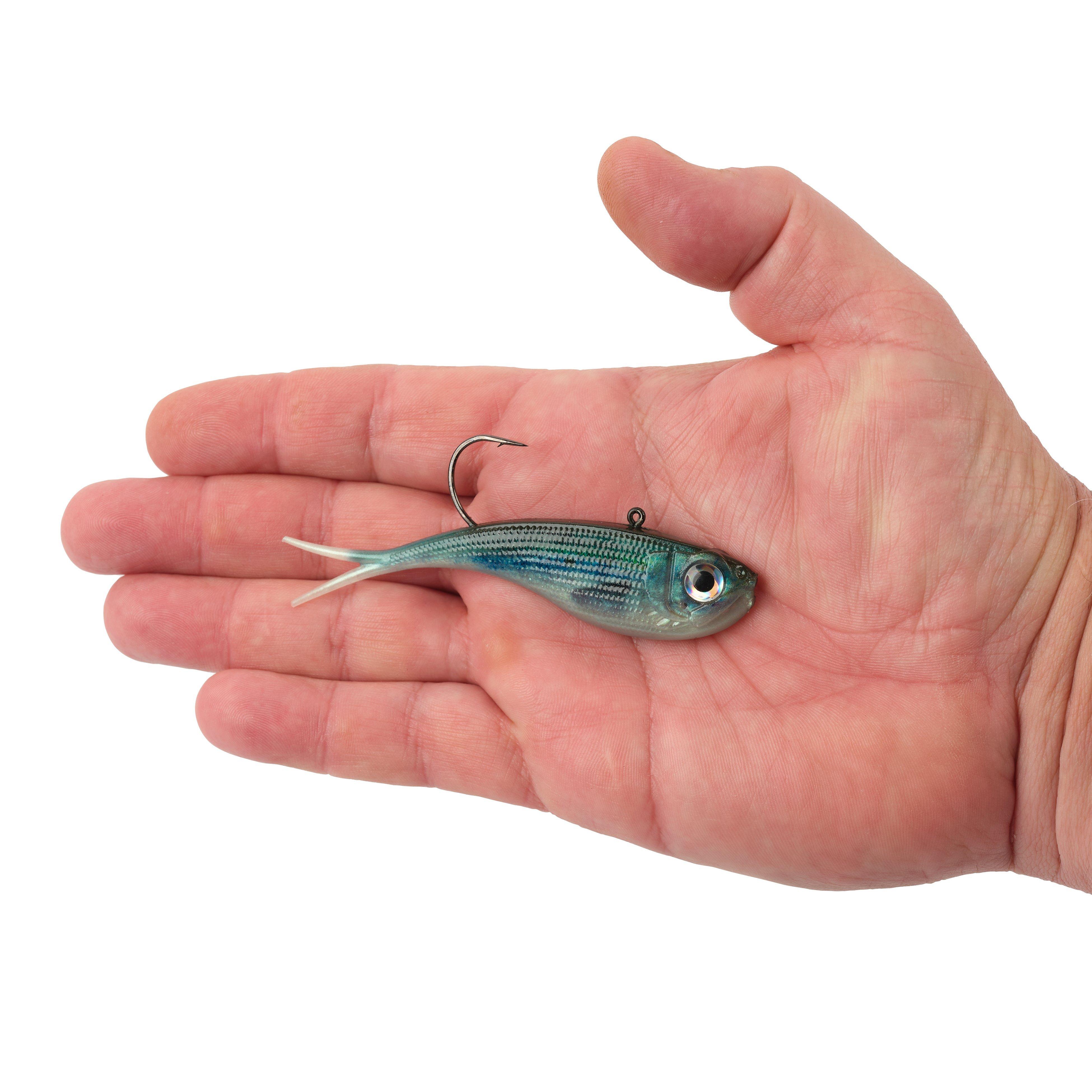 Berkley PowerBait® Power® Vibe, 3.75 in, HD Emerald Shiner