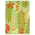thumbnail image 2 of Safavieh  Handmade Berkeley Elaine Botanical Wool Rug Light Blue/Green 8' x 8' Round 8' Round Indoor Living Room, Bedroom Round, 2 of 5