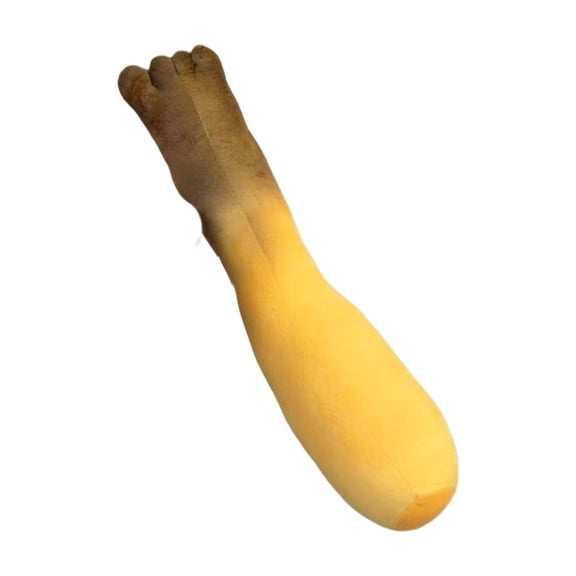 Giant Foot Shaped Plush Pillow Soft Plush Leg Pillow For Back Knee Support 1 Pack