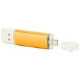 thumbnail image 2 of Memoria USB 2 en 1 OTG U Disk para almacenar fotos, videos, archivos de música, Memory Stick Golden64GB, 2 of 5