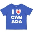 thumbnail image 3 of Inktastic I Love Canada Heart with Maple Leaf Boys or Girls Toddler T-Shirt, 3 of 5