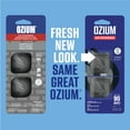 thumbnail image 6 of OZIUM Auto Air Freshener Vent Clip, Carbon Black, 2 Pack, .28 oz Clip, 6 of 10