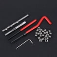 thumbnail image 1 of WHAMVOX 30Pcs Red Thread Repair Kit M6 Helicoil Insert Tool Set for Automotive Engine Metal Thread Restoration, 1 of 8