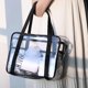 thumbnail image 4 of Bolsas de maquillaje transparentes, bolsa de viaje grande para artículos de tocador para mujer, bolsa transparente con asa, bolsas de cosméticos transparentes, bolsa organizadora de baño, bolsa de ma, 4 of 5
