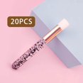 thumbnail image 3 of tredstone 20 Pieces Lash Shampoo Brushes Cosmetic Lash cleaner Peel Off Remover Tool Black, 3 of 5