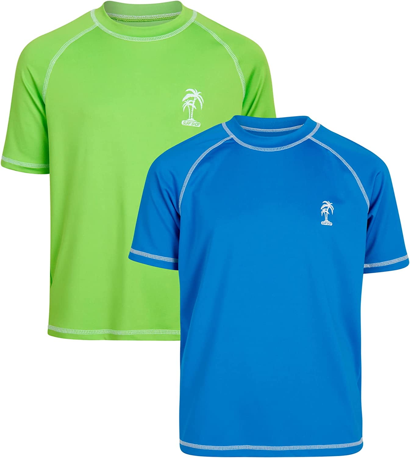 Jungen Rashguard Shirt Kurzärmlig – Schnelltrocknend Mit UPF 50+ Sonnenschutz
