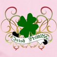 thumbnail image 2 of CafePress - Irish Princess Shamrock Baby Onesie - Baby Light Bodysuit, Size Newborn - 24 Months, 2 of 4