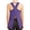Purple, variant on Workout Tank Tops Woman Lightweight Breathable Loose Fit Scoop Neck Open Back Sleeveless Shirt Athletic Yoga Gym Tanks