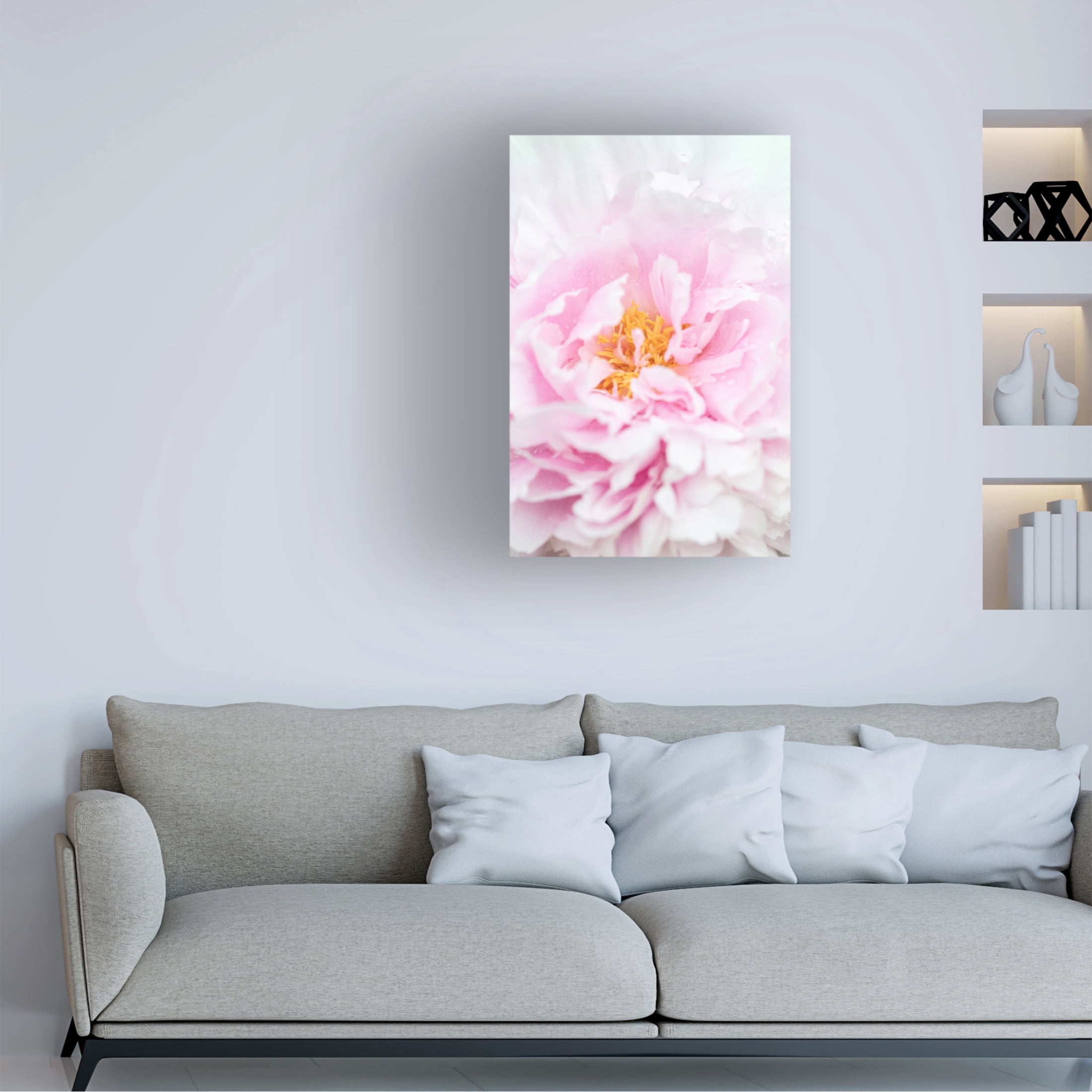 Trademark Fine Art Pictufy Studio Peony 6 Canvas Wall Art