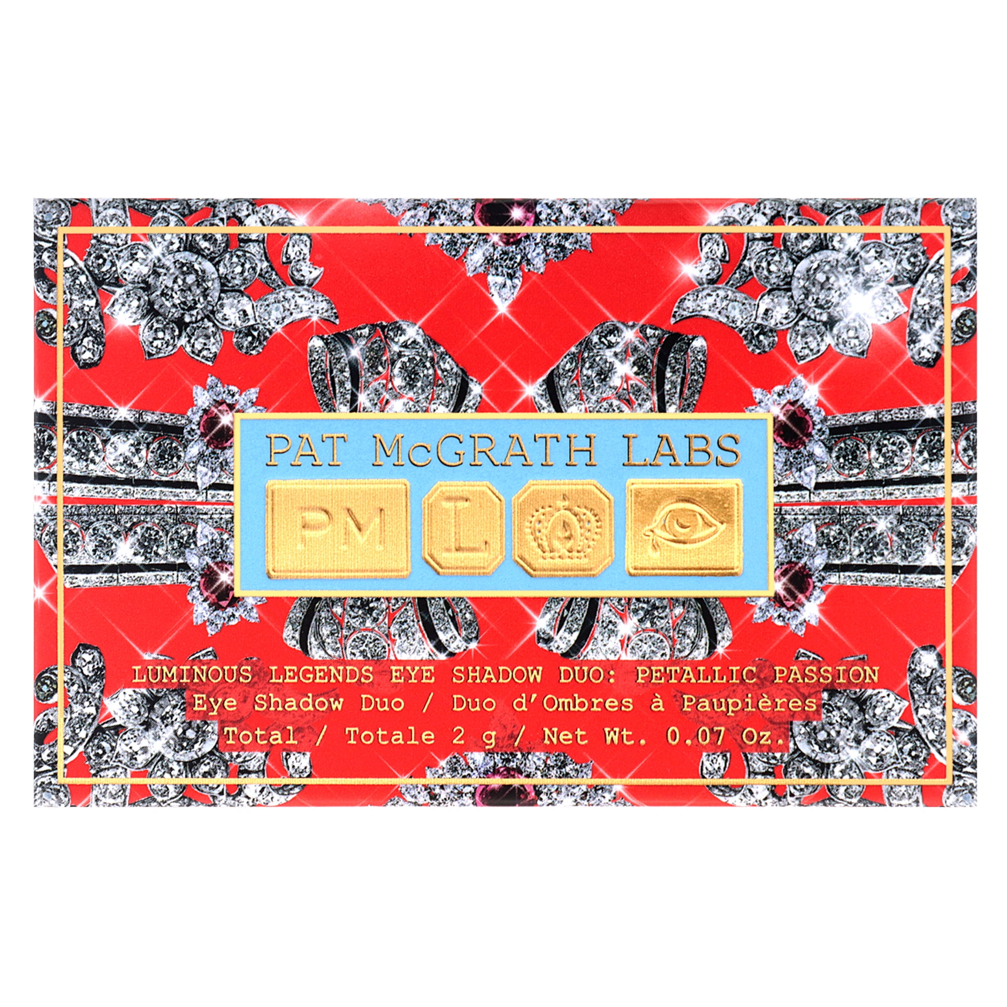 Luminous Legends Eye Shadow Duo - Petallic Passion by Pat Mcgrath Labs for Women - 0.07 oz Eye Shadow