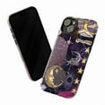 thumbnail image 3 of Witch World Celestial Phone Case, Mystical Moon & Stars Tarot Aesthetic Protective Cover for iPhone 16 15 14 13 12 11 Pro Max Plus Mini, 3 of 6