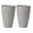 Medium Grey, variant on 20 Inch Tall Planters Set of 2, Large Outdoor Indoor Plant Pots, Honeycomb Flower Containers for Porch, Modern Concrete Look