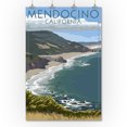 thumbnail image 3 of Mendocino, California, Coast Scene (36x54 Giclee Gallery Art Print, Vivid Textured Wall Decor), 3 of 3