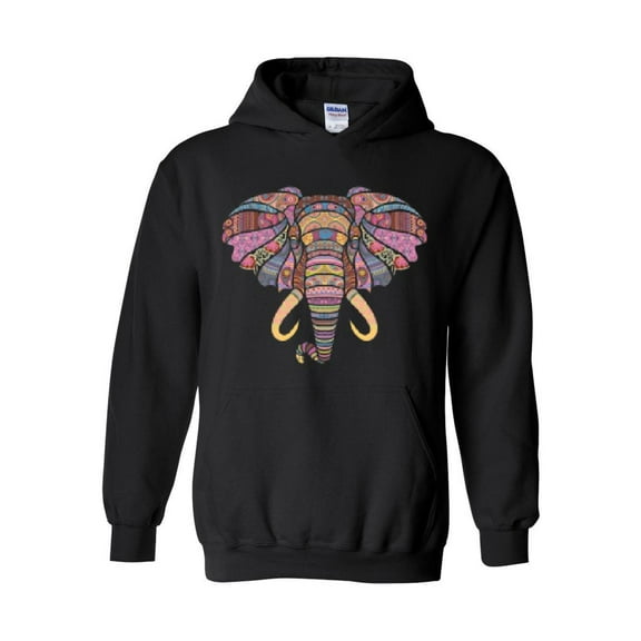 IWPF - Women Sweatshirts and Hoodies - Elephant Mosaic