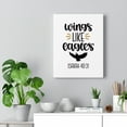 thumbnail image 5 of Scripture Walls Isaiah 40:31 Wings Like Eagles Bible Verse Canvas Christian Wall Art Ready to Hang Unframed, 5 of 12