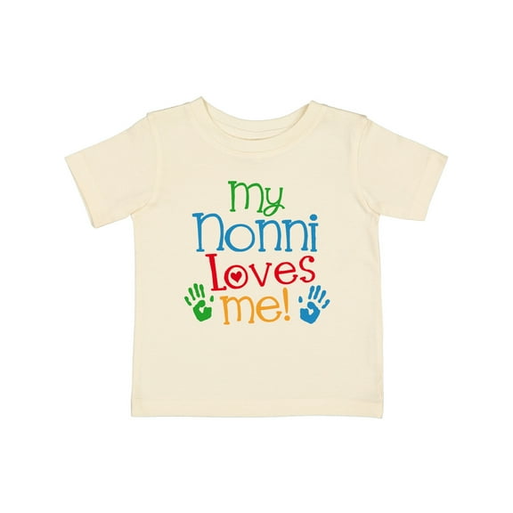 Inktastic My Nonni Loves Me Boys or Girls Baby T-Shirt