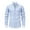 Light Blue #15, variant on Men's Dress Shirt Solid Button Down Shirts Summer Regular Fit Striped Long Sleeve Shirt Spring Button Up Lightweight Office Formal Tops Light Blue S