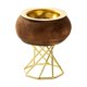 thumbnail image 1 of Porta incienso árabe, incensario de metal, candelabro, porta conos de incienso Sin tapa, 1 of 9