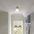 thumbnail image 5 of Livex Lighting Essex Ceiling Mount in Antique Brass, 5 of 7