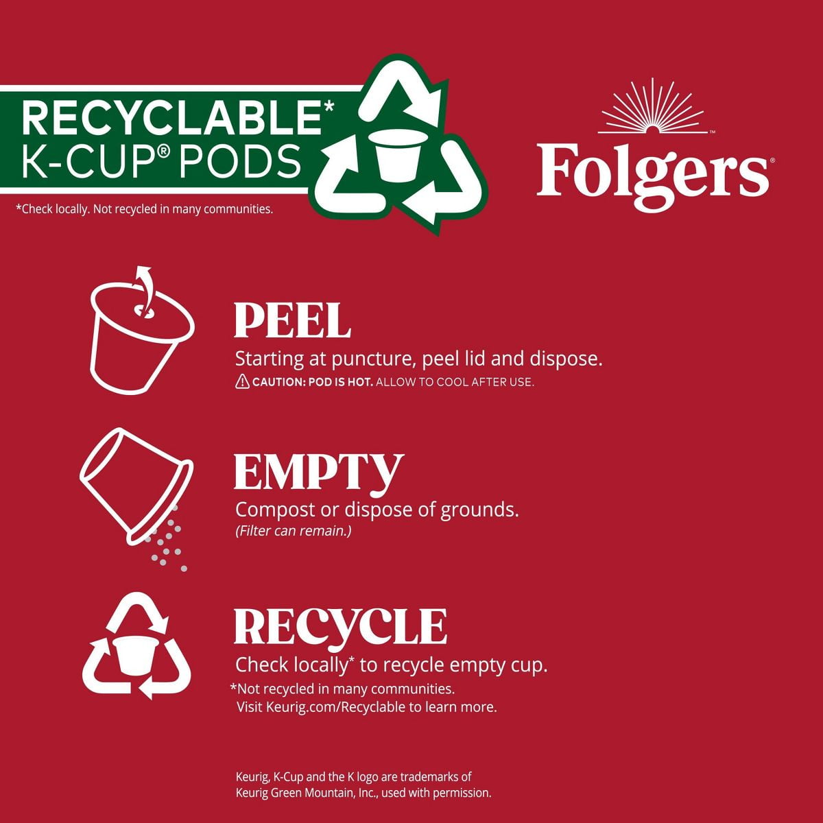 Folgers Black Silk Dark Roast Coffee - Keurig K-Cup Pods - 24ct - Pack of 2