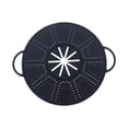 thumbnail image 2 of Outdor Silicone Splatter Screen For Frying Pan Guard Non Stick Splatters Use Grease Splatter Guard Heat Trivet Mat Dishwasher, 2 of 6