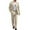 Light Khaki, variant on Mens Casual Suits 2 Piece Set One Button Dress Suits for Graduation Wedding Business