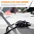 thumbnail image 3 of OFFIGAM 2Pcs Stainless Steel Cleat Shape Dock Cleats for Garage and Shed, 3 of 8