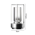 thumbnail image 2 of Lámpara de cristal Control táctil Luz nocturna Protección ocular para restaurante Cocina Bar, 2 of 7