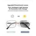 thumbnail image 4 of Decoration Photochromic Blue Light Blocking Reading Glasses Thin Reading Glasses Blue Light Reading Glasses For, 4 of 8