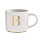 thumbnail image 1 of Taza para Café de Iniciales Oro de 500ml LuckyLy, Letra A dorado 500 ml, 1 of 8